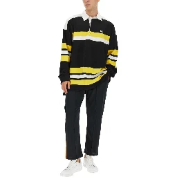 POLO SHIRT WITH STRIPE PATTERN