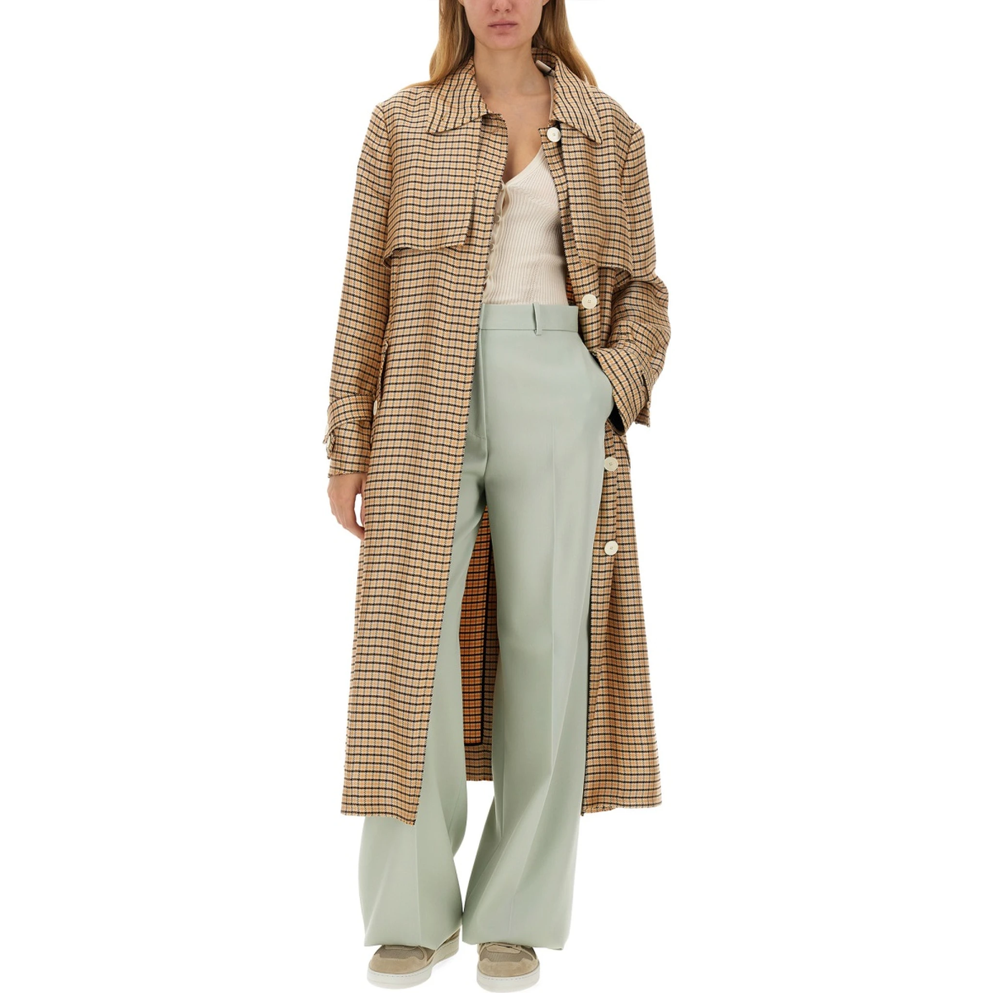 BELTED TRENCH COAT