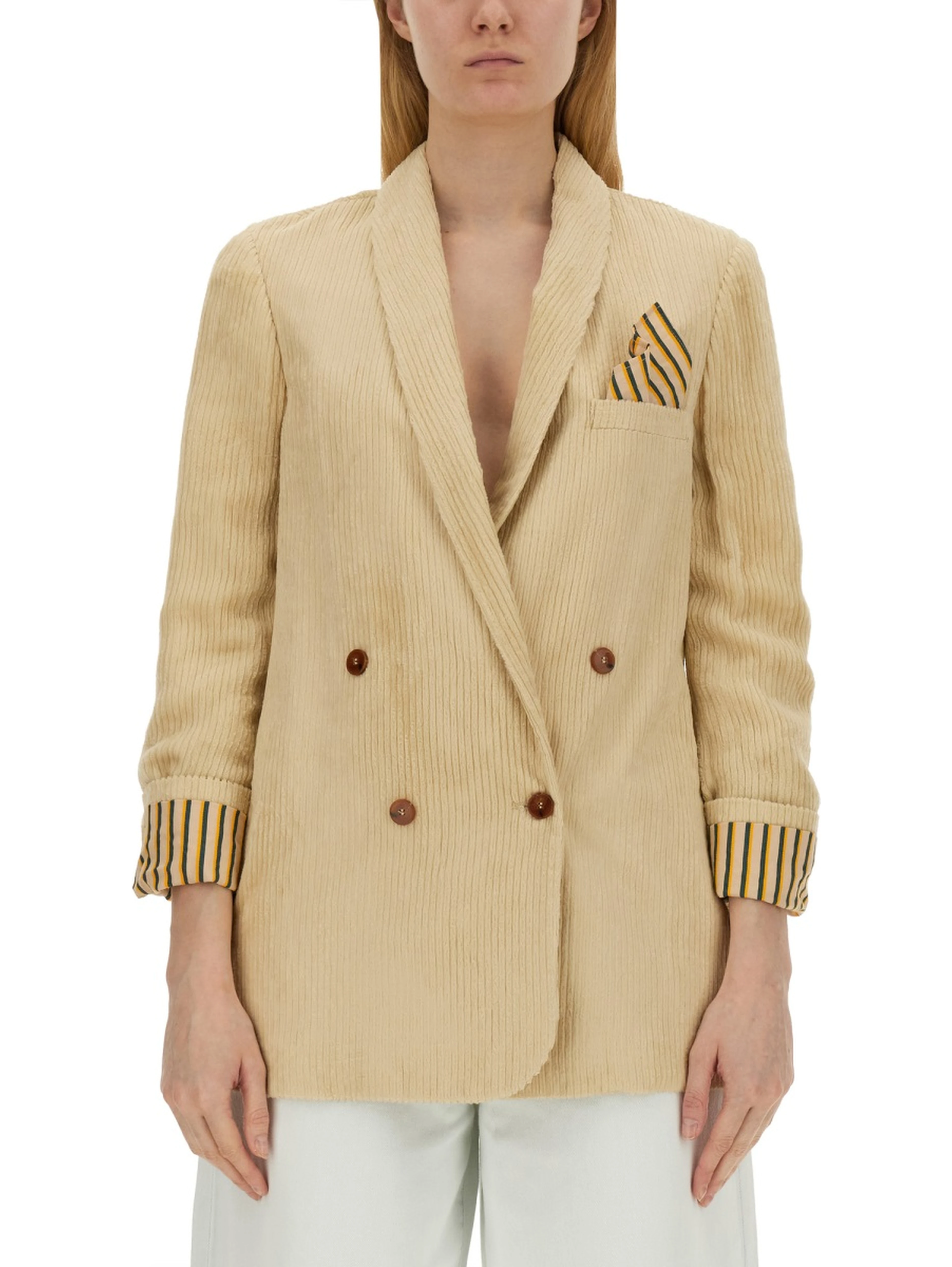 DOUBLE-BREASTED JACKET