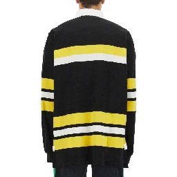 POLO SHIRT WITH STRIPE PATTERN