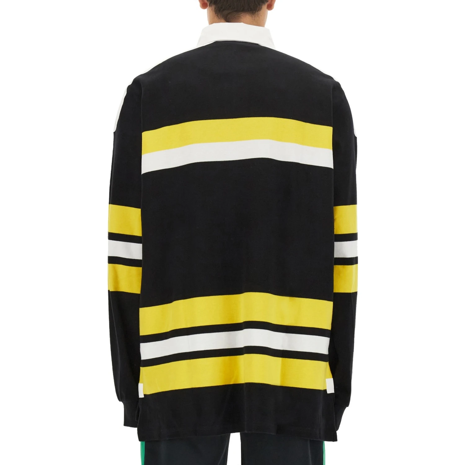 POLO SHIRT WITH STRIPE PATTERN
