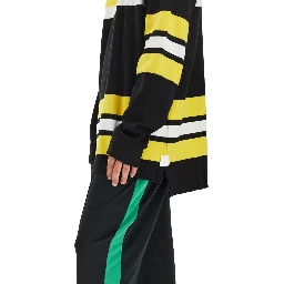 POLO SHIRT WITH STRIPE PATTERN