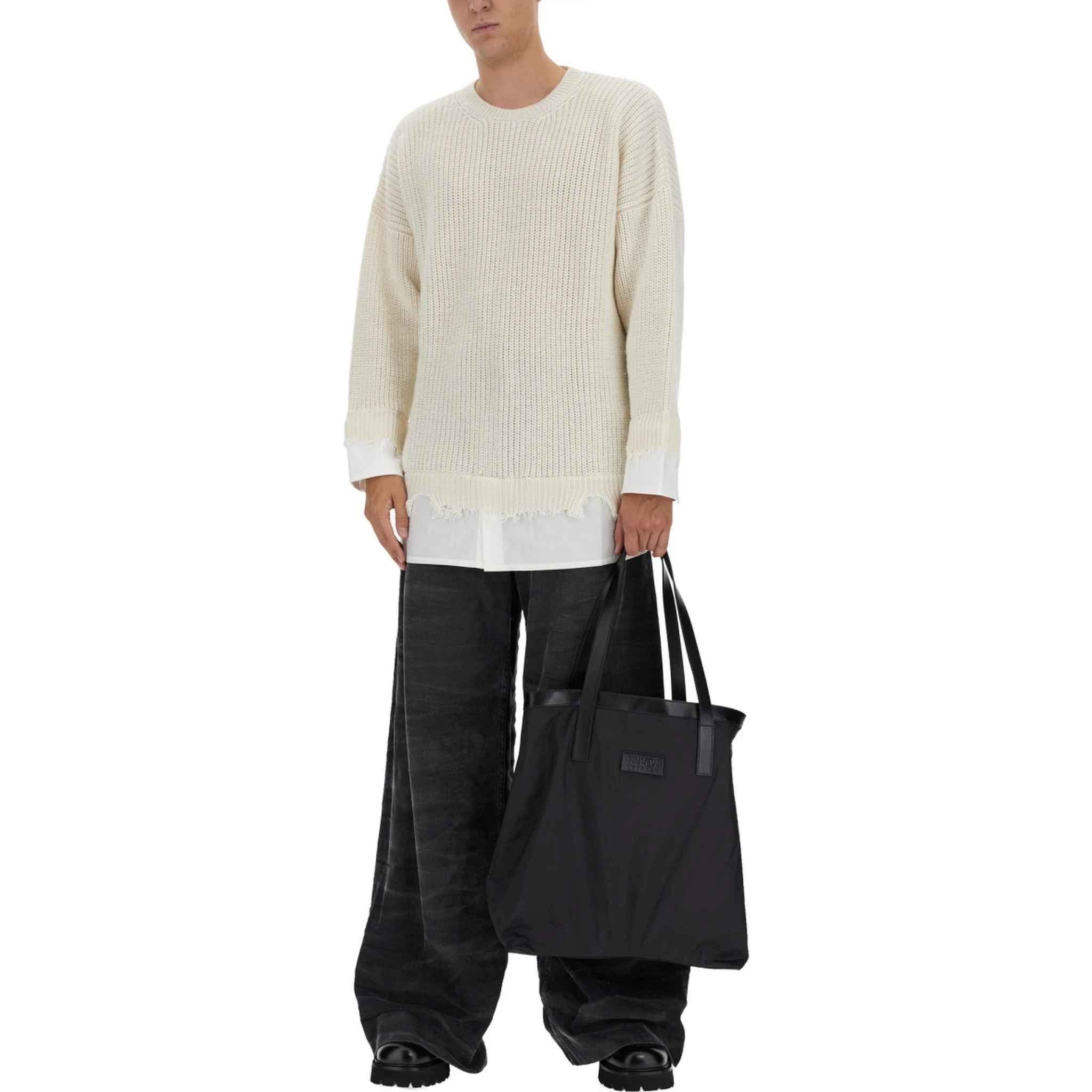 SHIRT BOTTOM SWEATER