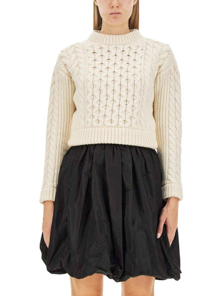 WOVEN SWEATER