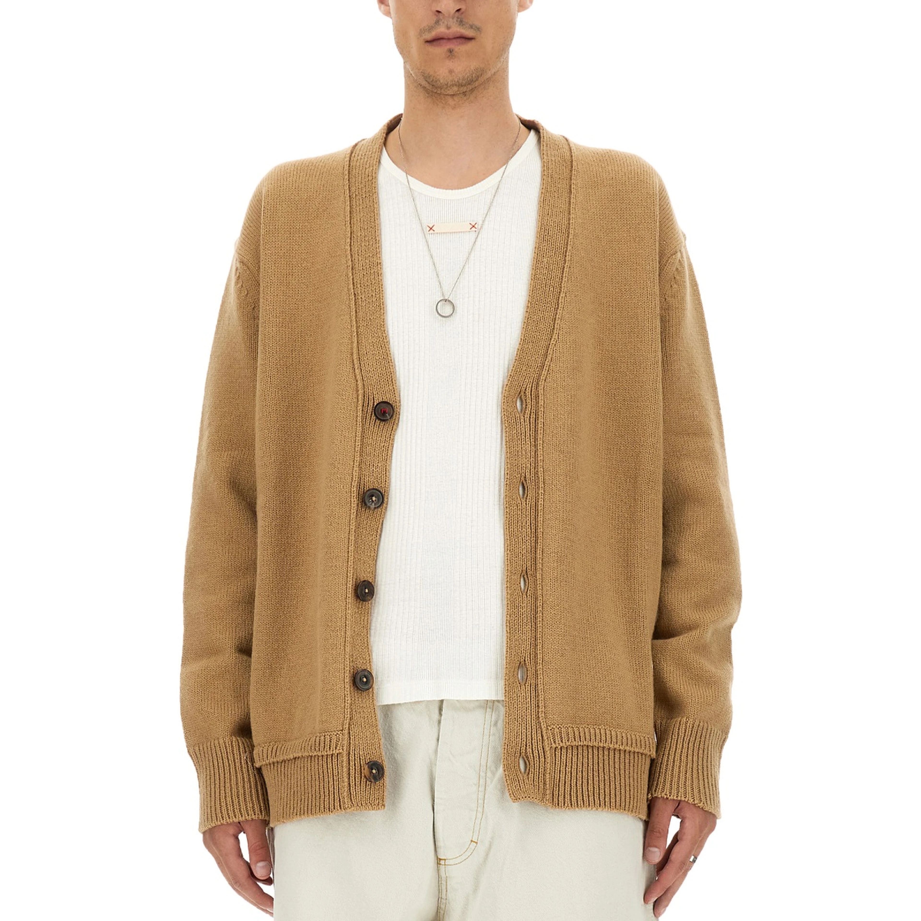 V-NECK CARDIGAN