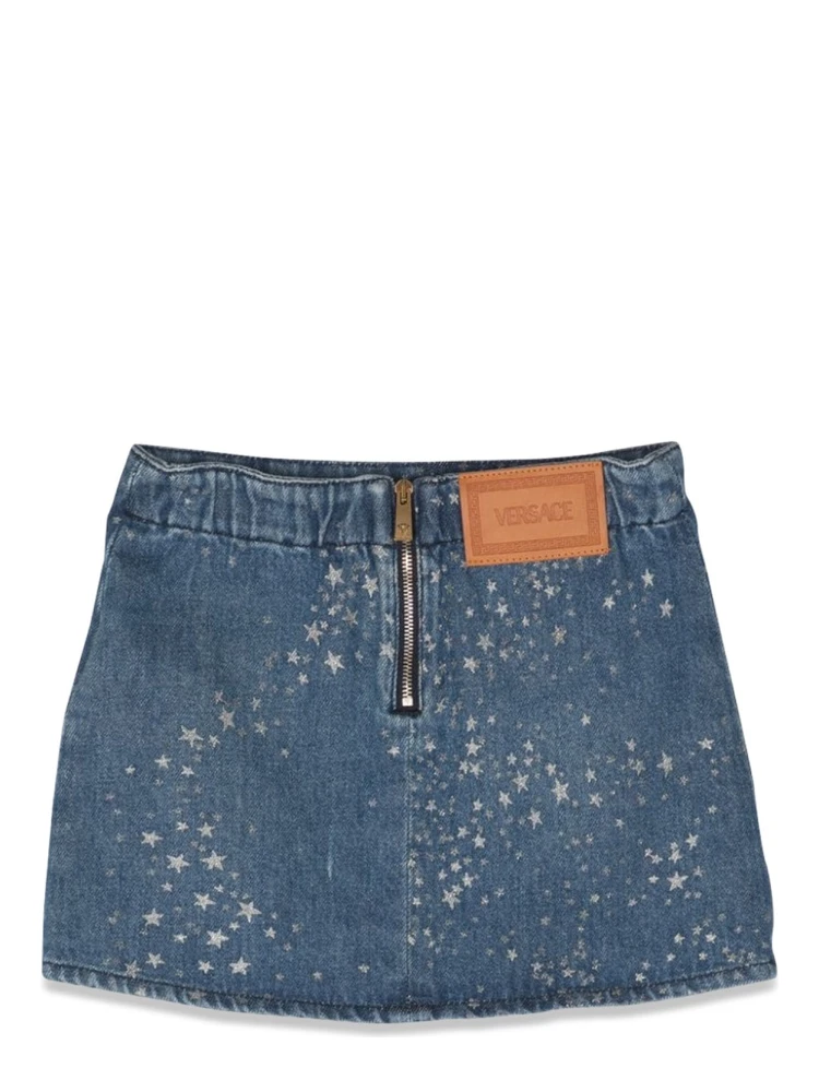 glitter denim skirt alternative