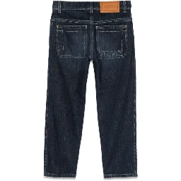 JEANS WITH EMBROIDERED LOGO