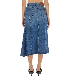 PENCIL SKIRT WITH CUT-OUT