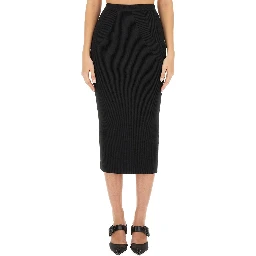 KNIT PENCIL SKIRT