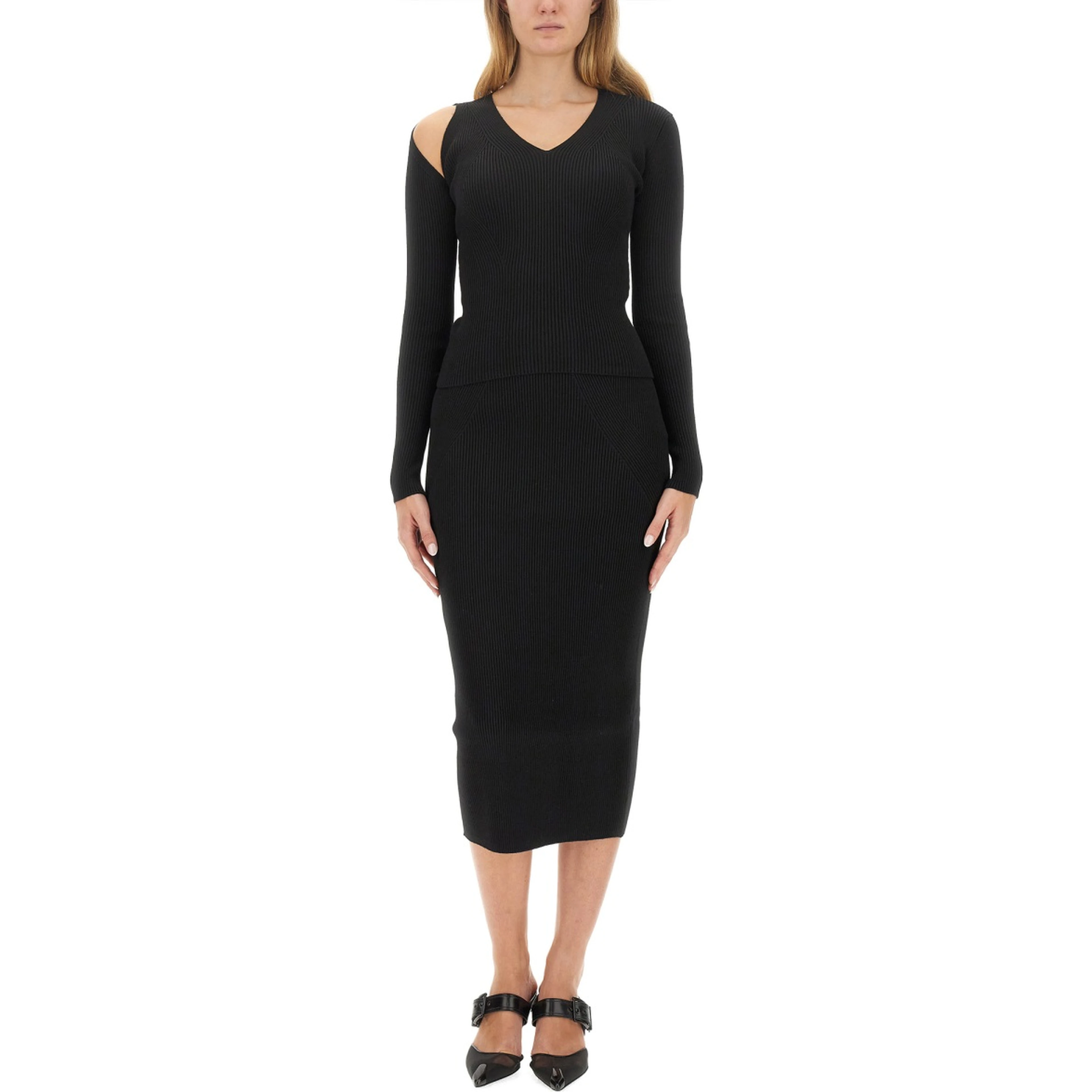 KNIT PENCIL SKIRT