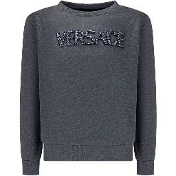 sweatshirt fleece cocco logo embroidery