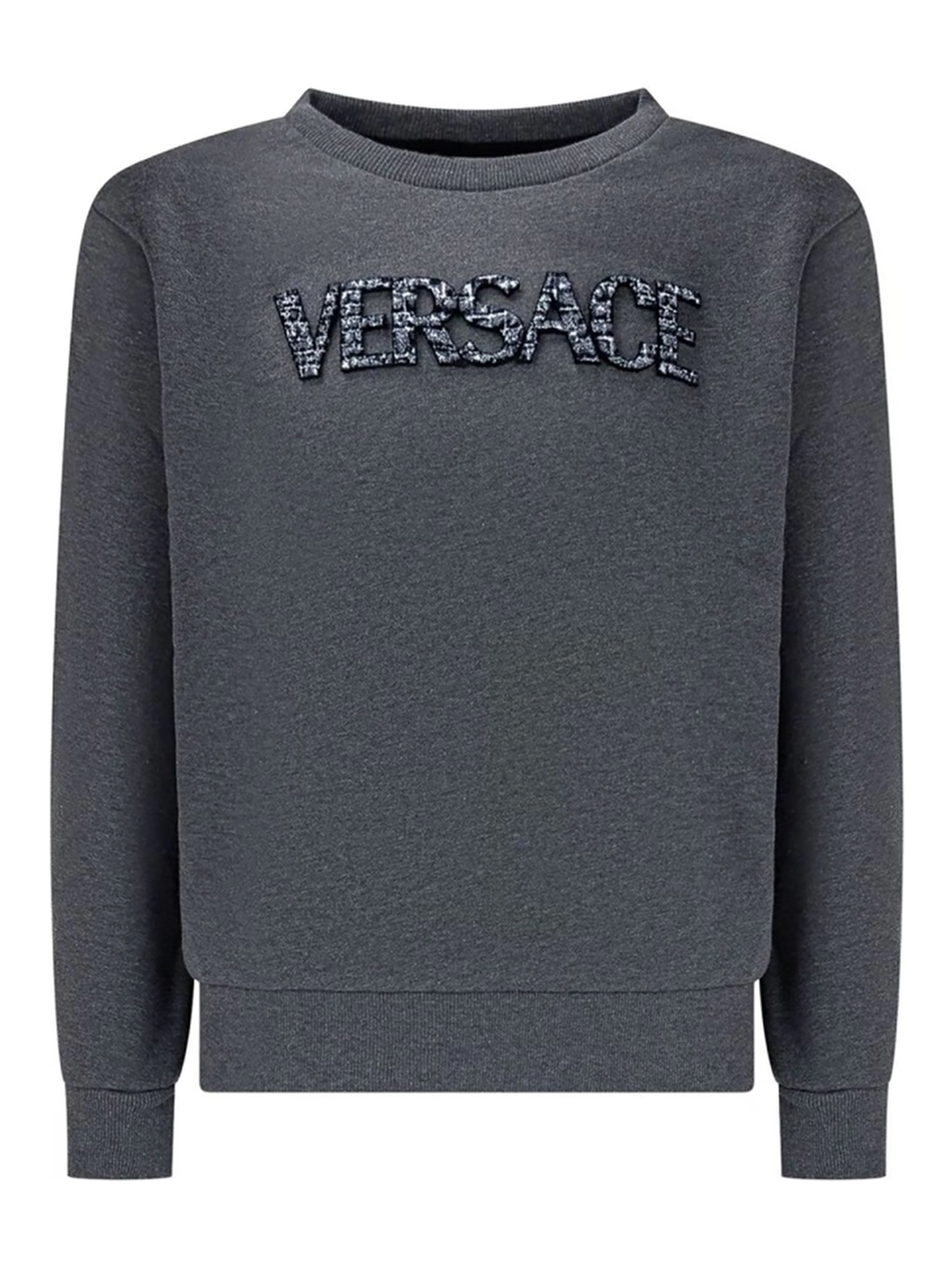 sweatshirt fleece cocco logo embroidery