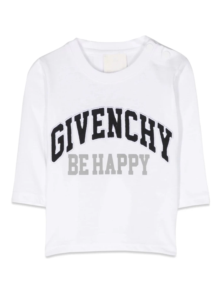 ml logo sentence t-shirt