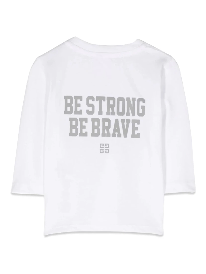 ml logo sentence t-shirt