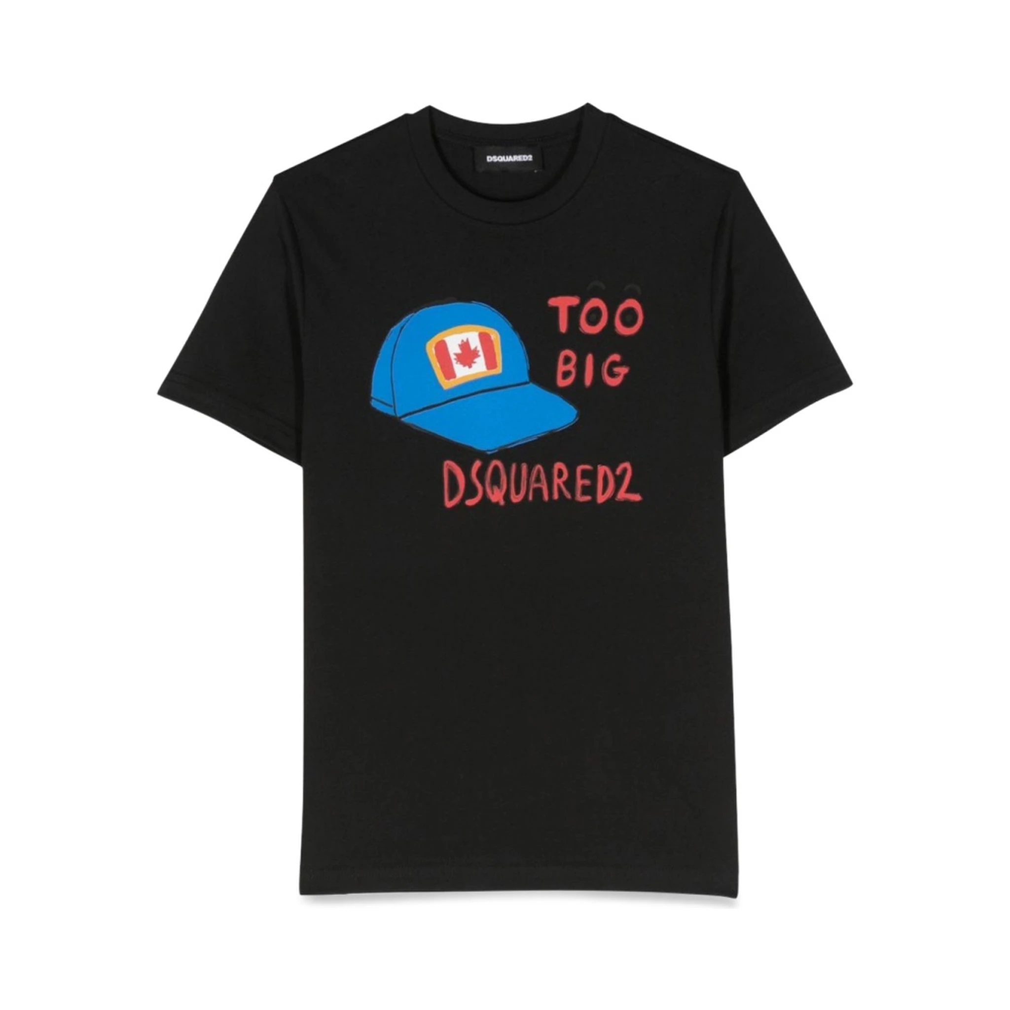 تيشيرت مطبوع عليه قبعة