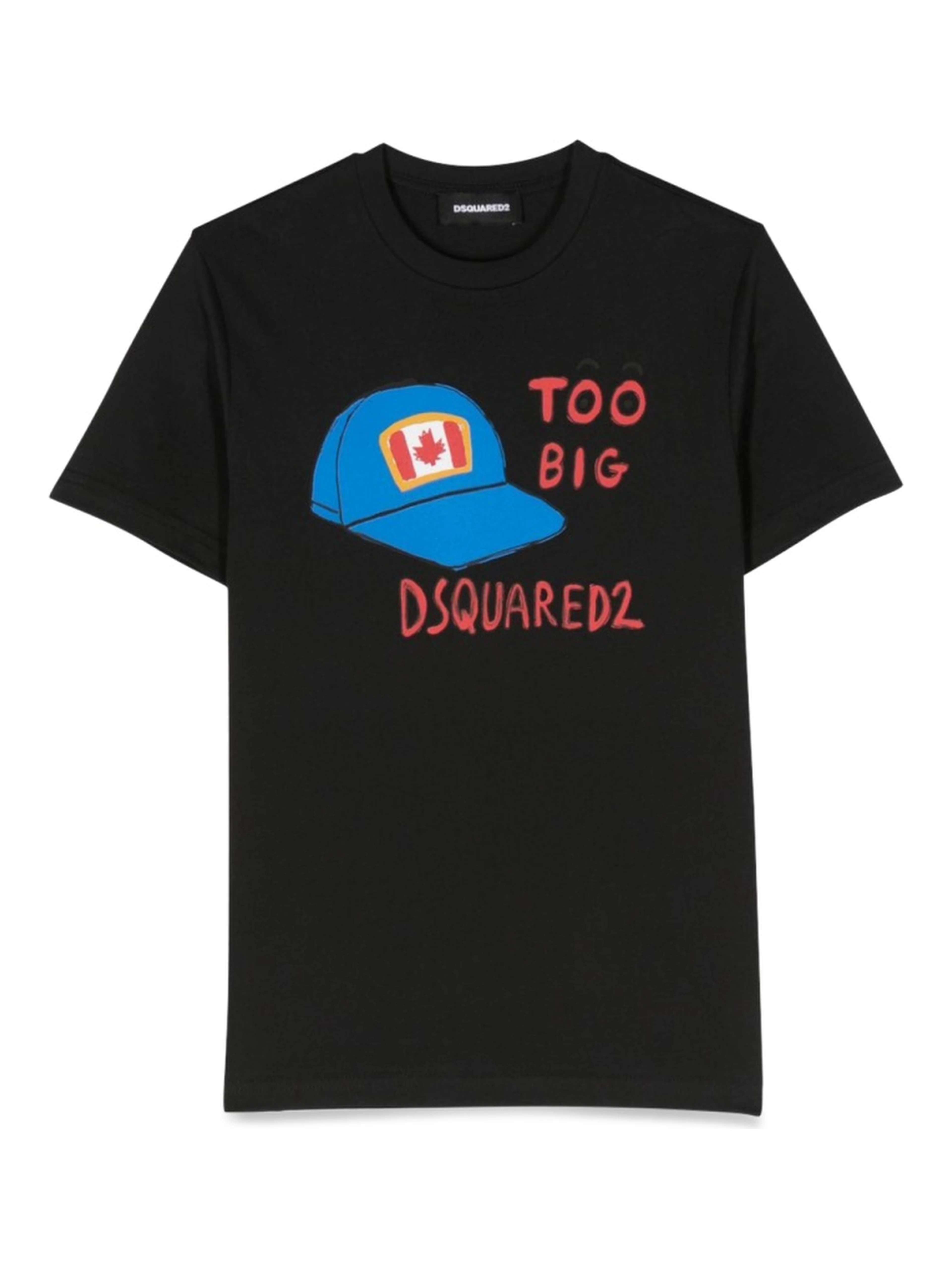 hat print t-shirt