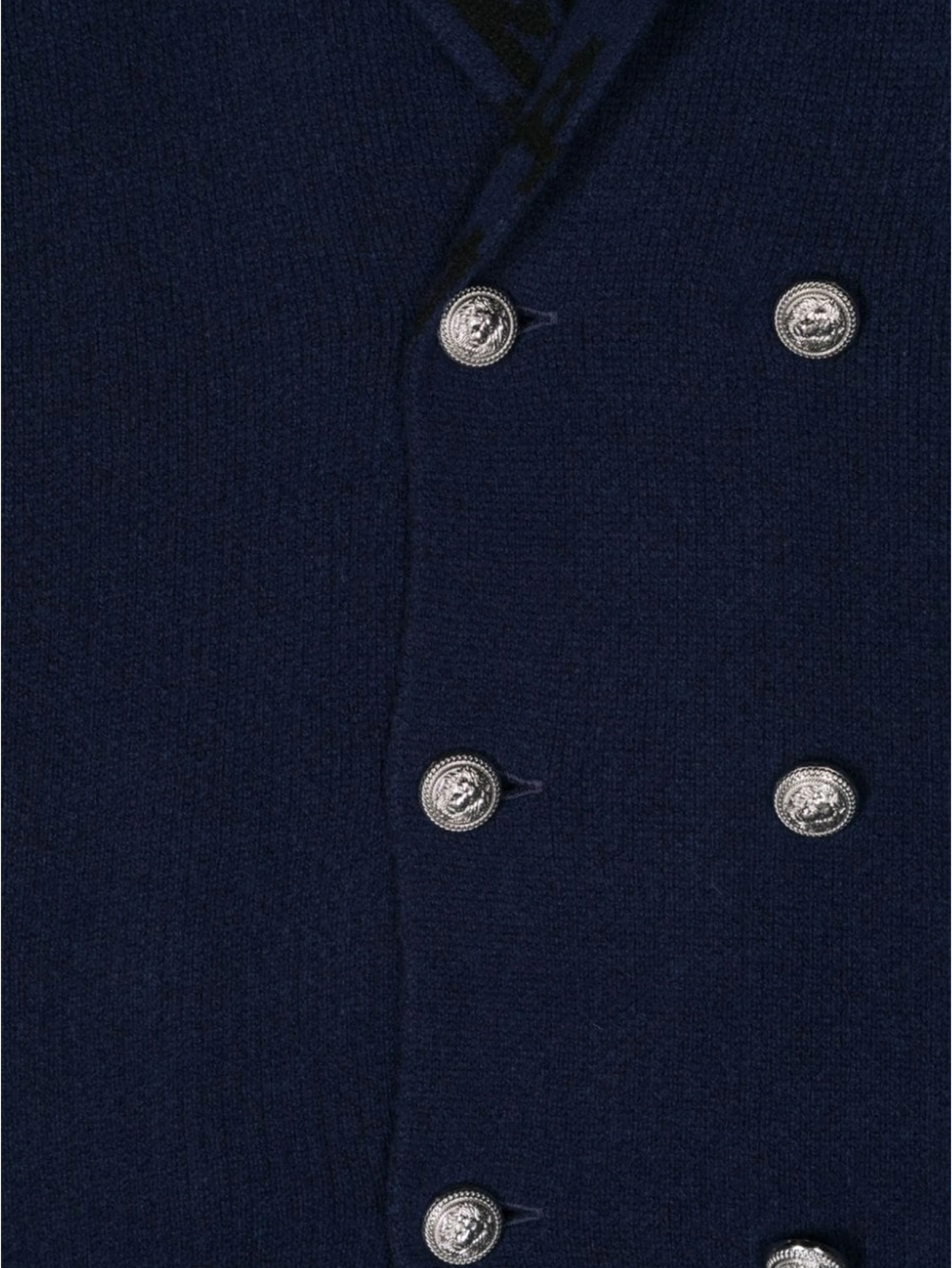 short double-breasted coat
