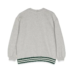 gray cardigan