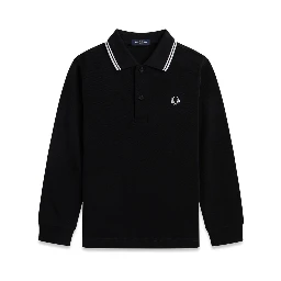 twin tipped ls polo shirt
