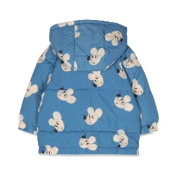 mouse allover hooded anorak
