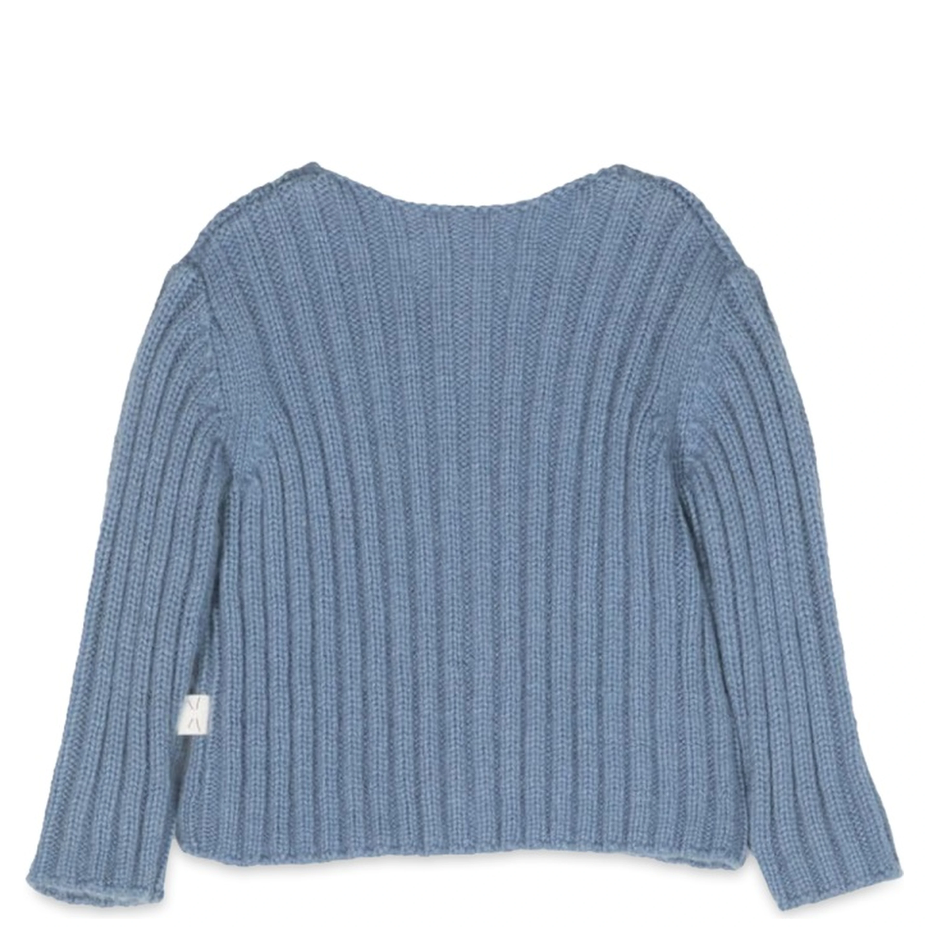 blueberry tricot sweater
