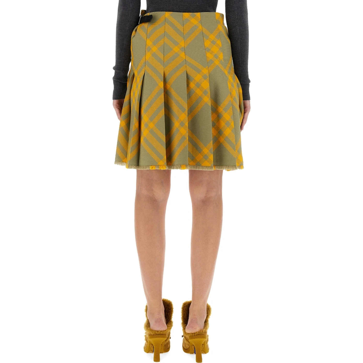 WOOL BLEND KILT