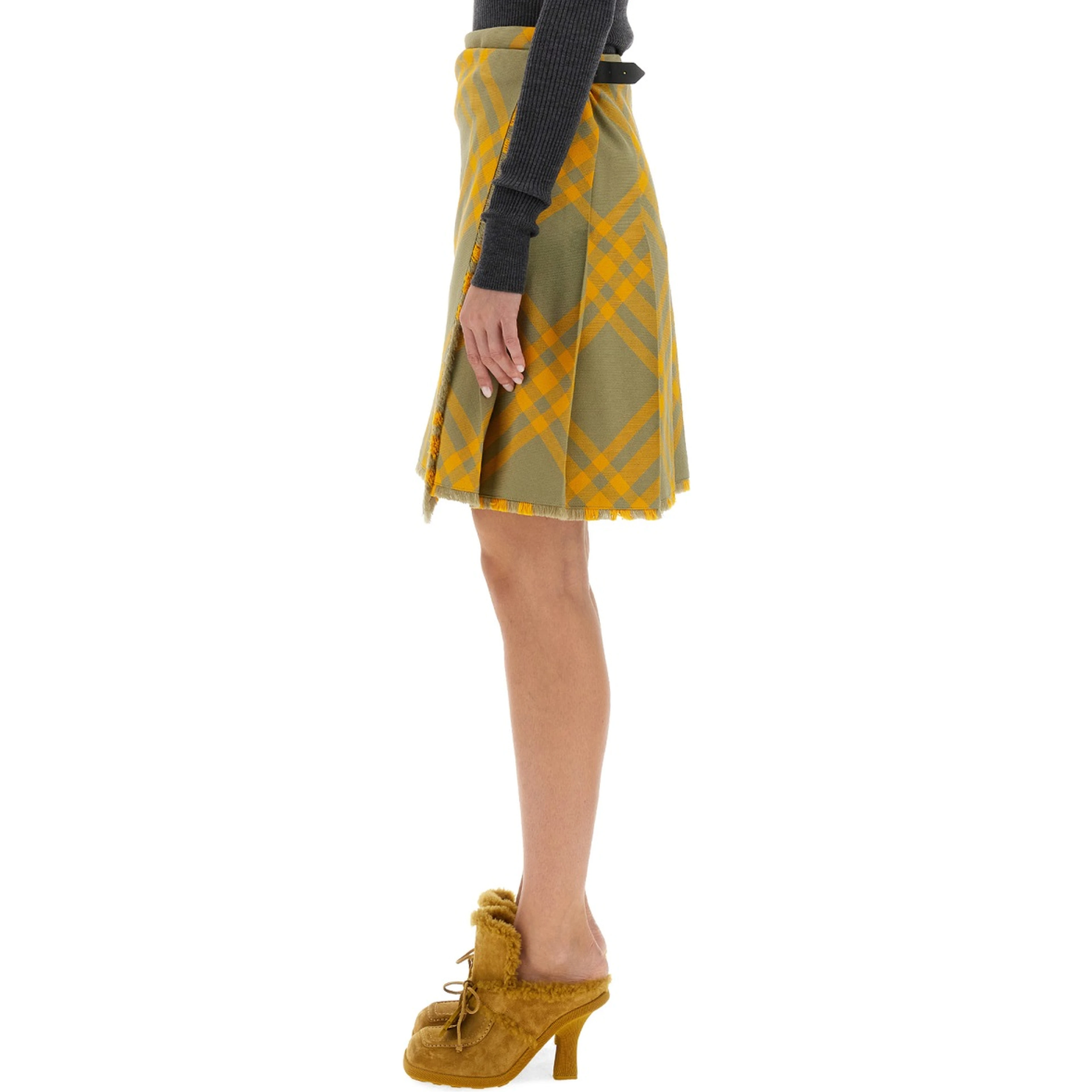 WOOL BLEND KILT
