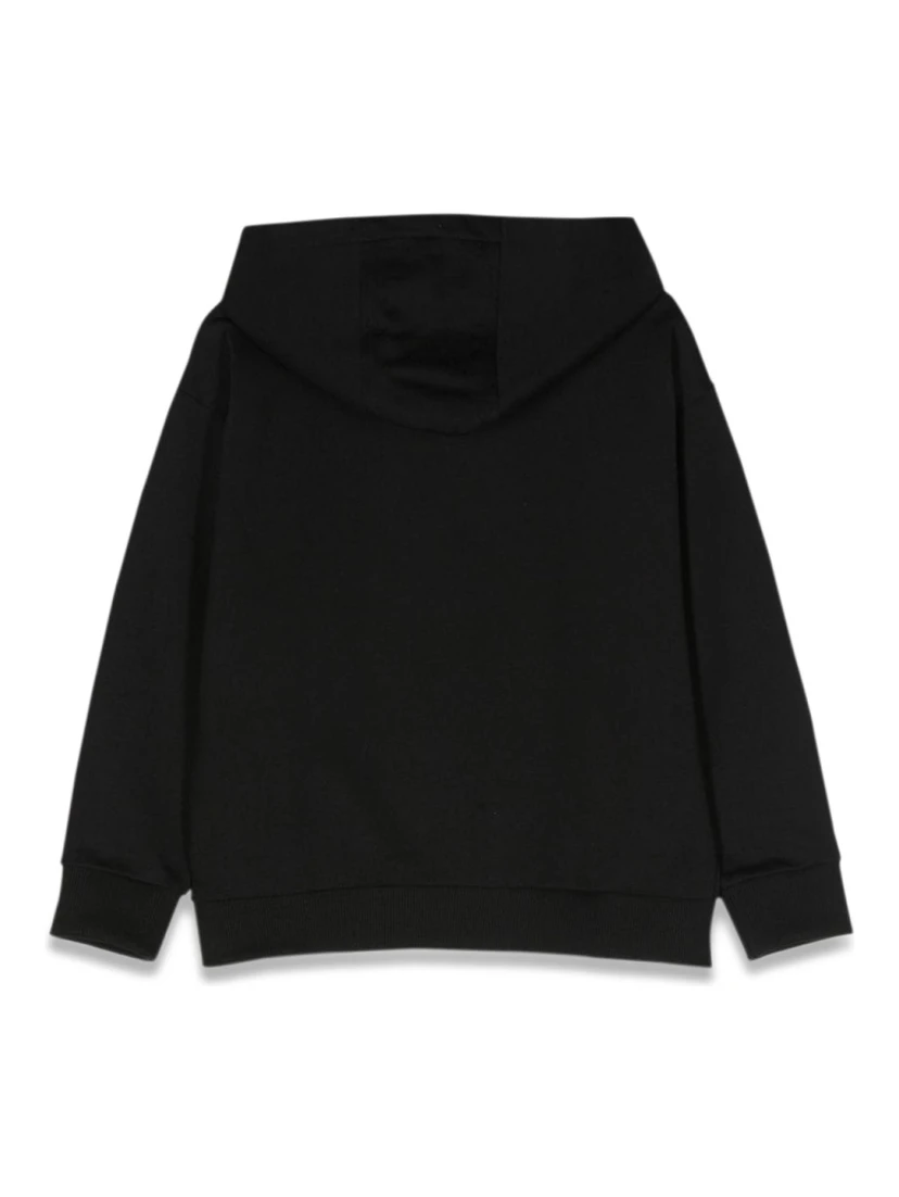 sweatshirt fleece very versace embroidery