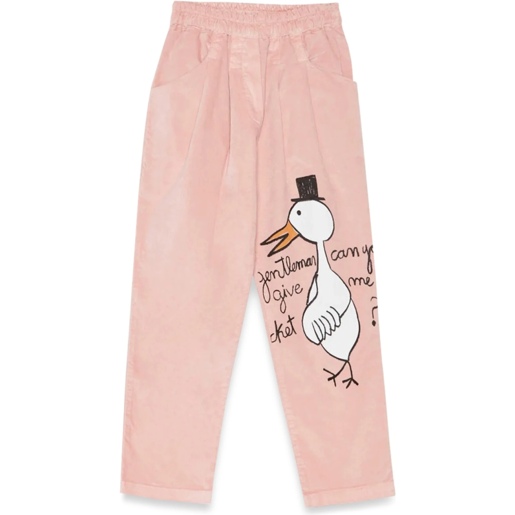 ticket seller velvet pants