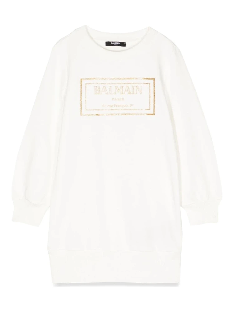 sweatshirt logo dress