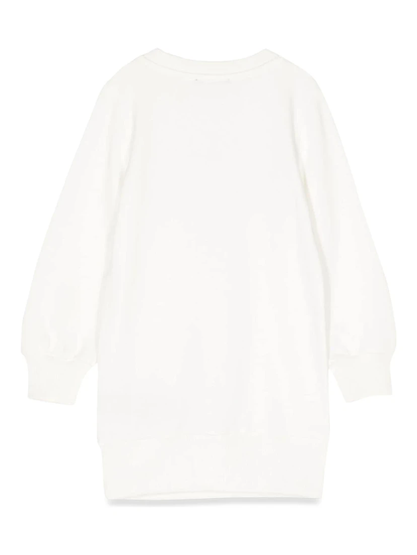 sweatshirt logo dress