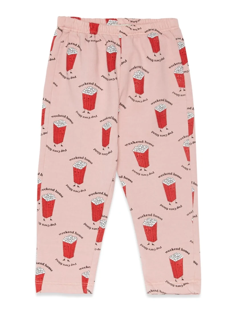 pop corn all over sweatpants