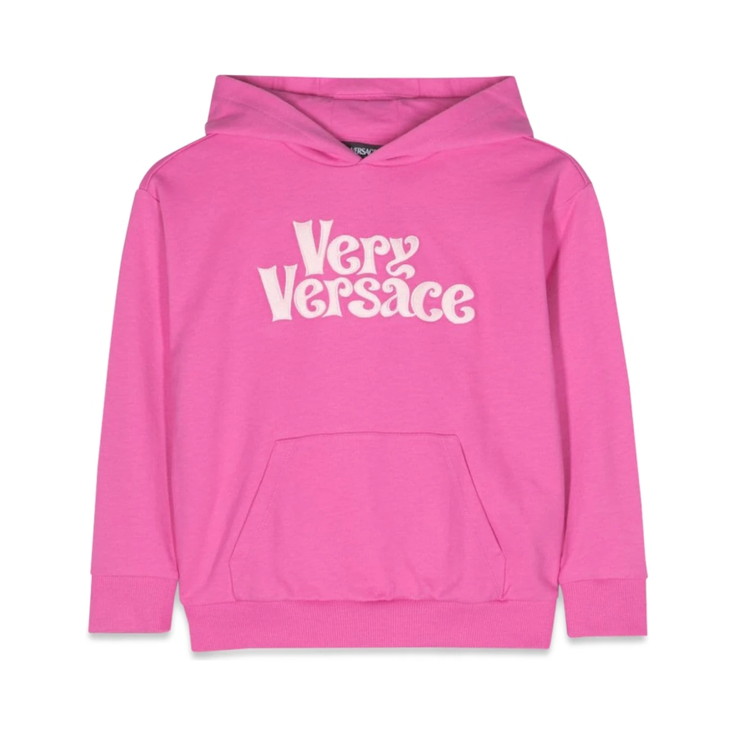 sweatshirt fleece very versace embroidery