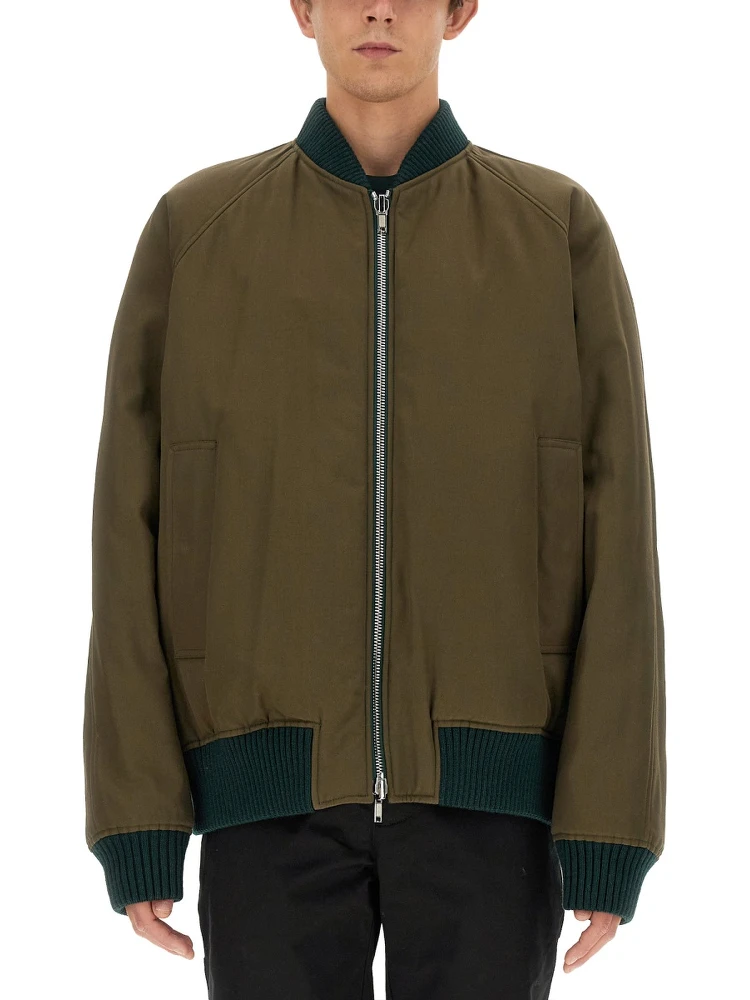REVERSIBLE BOMBER JACKET