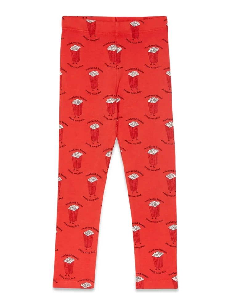 pop corn all over leggings