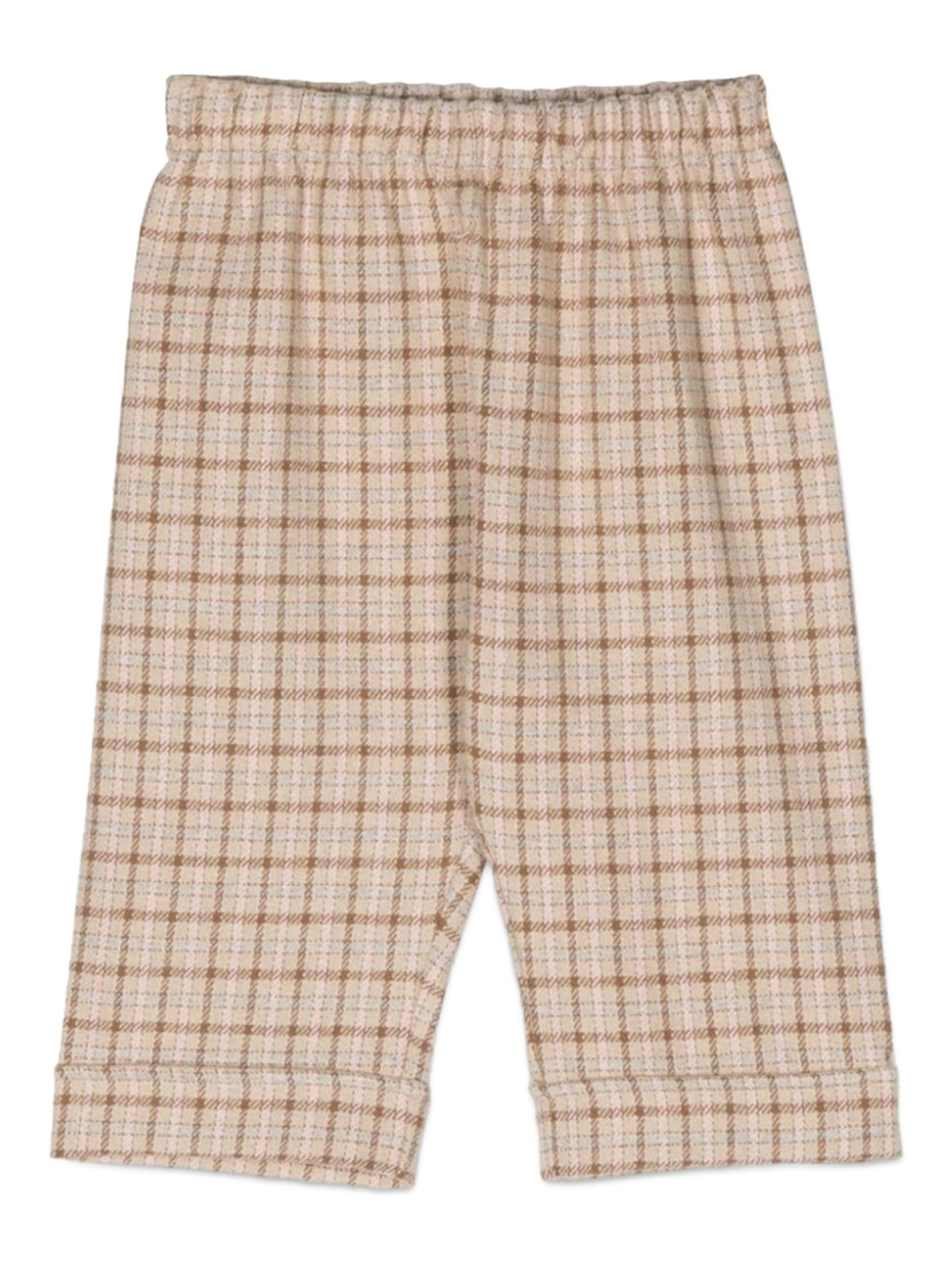 checked pants