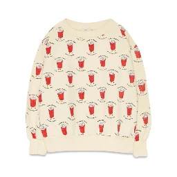 popcorn all over sweatshirt