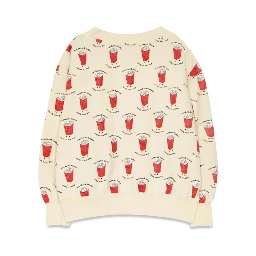 popcorn all over sweatshirt