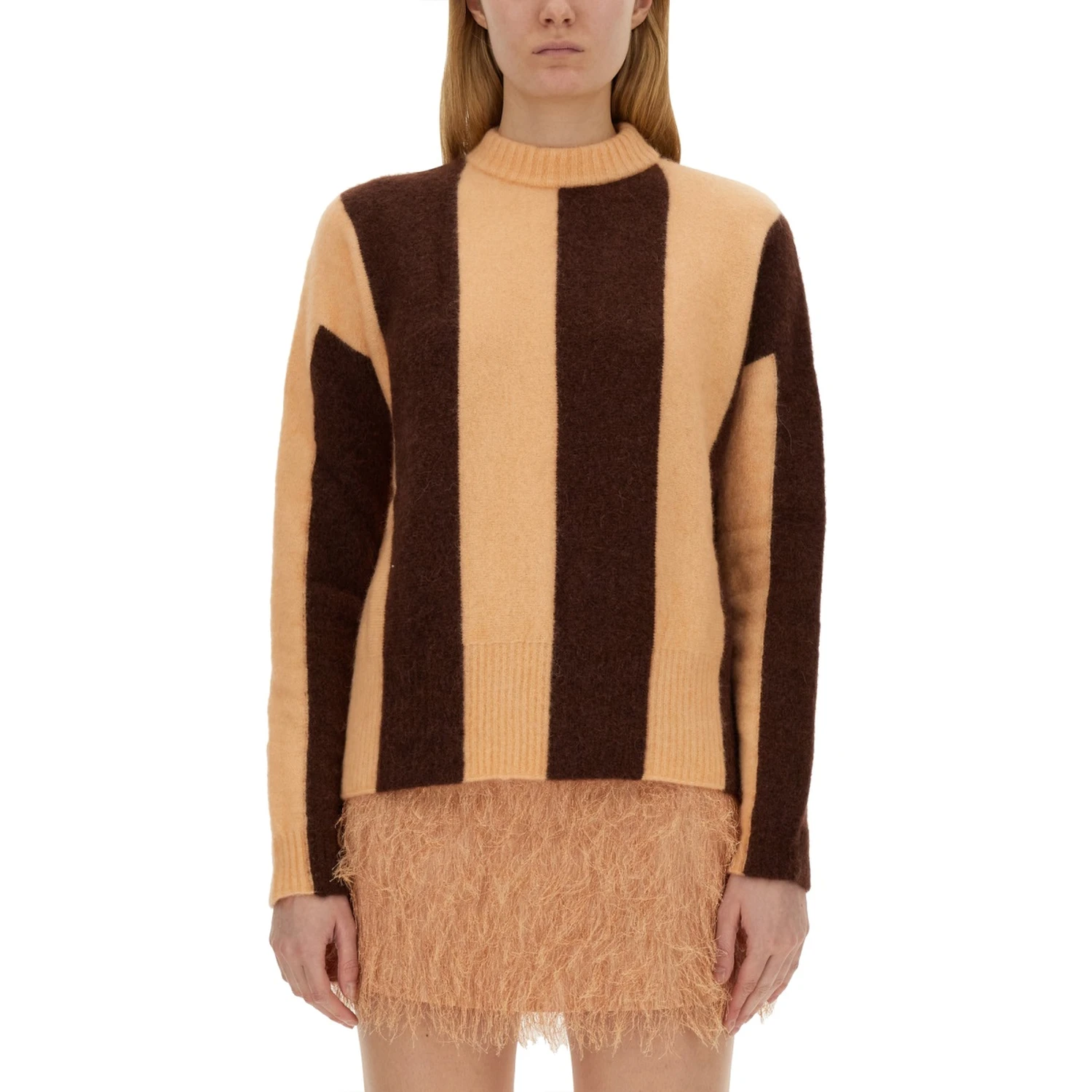MAXI ROW SWEATER