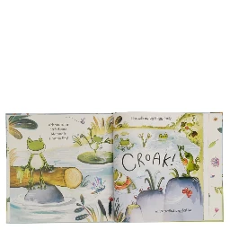 PLUSH "A FANTASTIC DAY FOR FINNEGAN FROG BOOK"