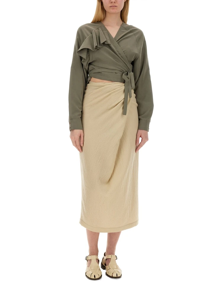 TOP WITH RUFFLES alternative