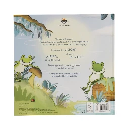 PLUSH "A FANTASTIC DAY FOR FINNEGAN FROG BOOK"