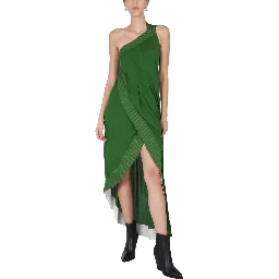 DRESS WITH CONTRASTING STITCHING