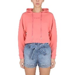 SWEATSHIRT WITH LOGO EMBROIDERY