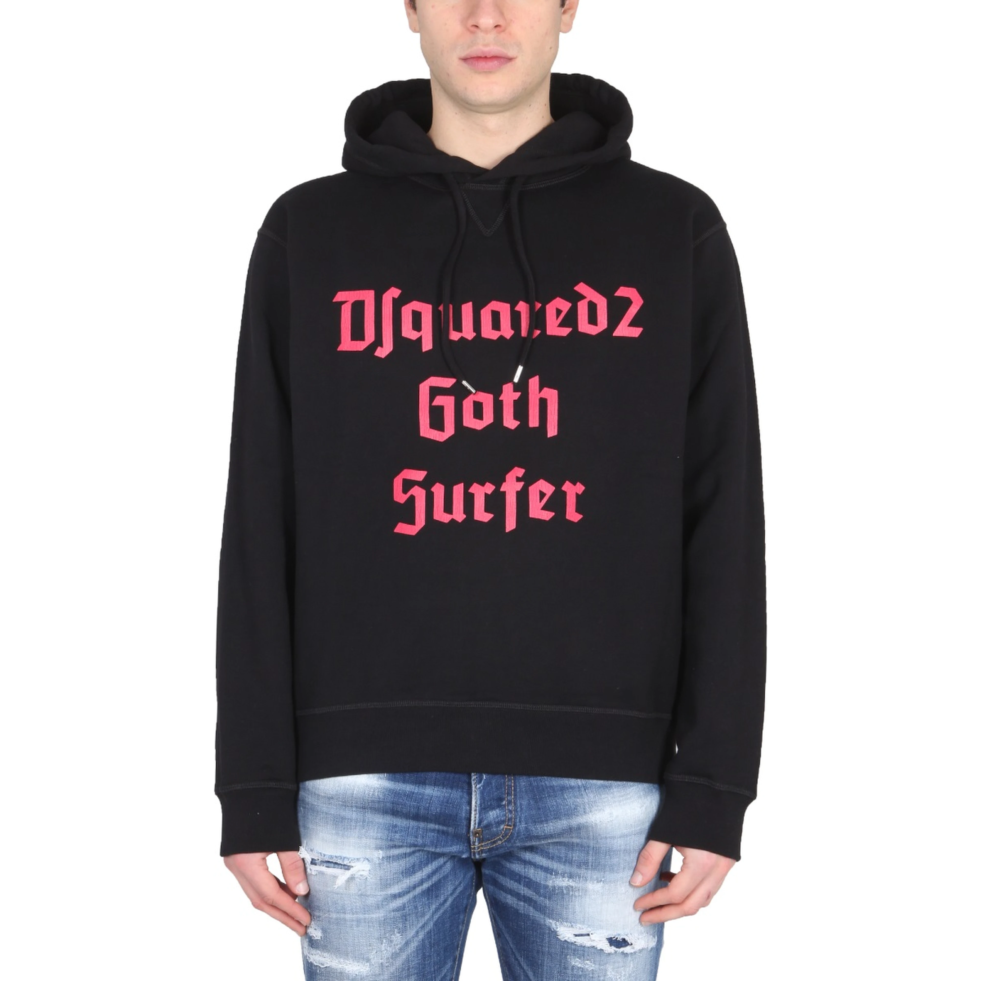SWEATSHIRT WITH LOGO PRINT