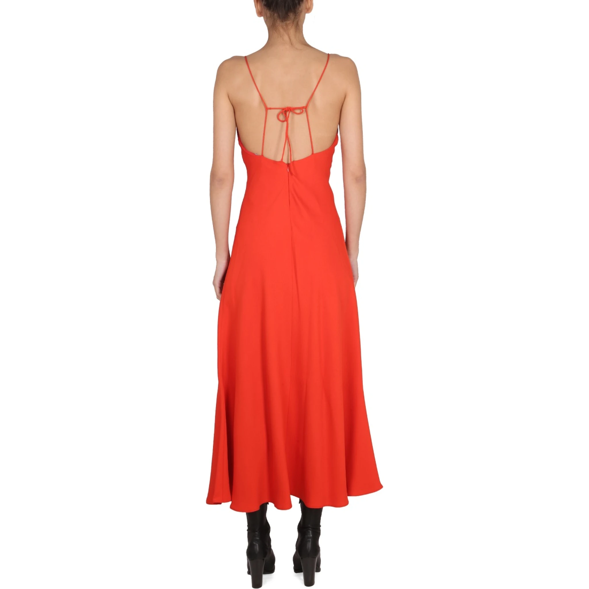 MAXI V-NECK DRESS