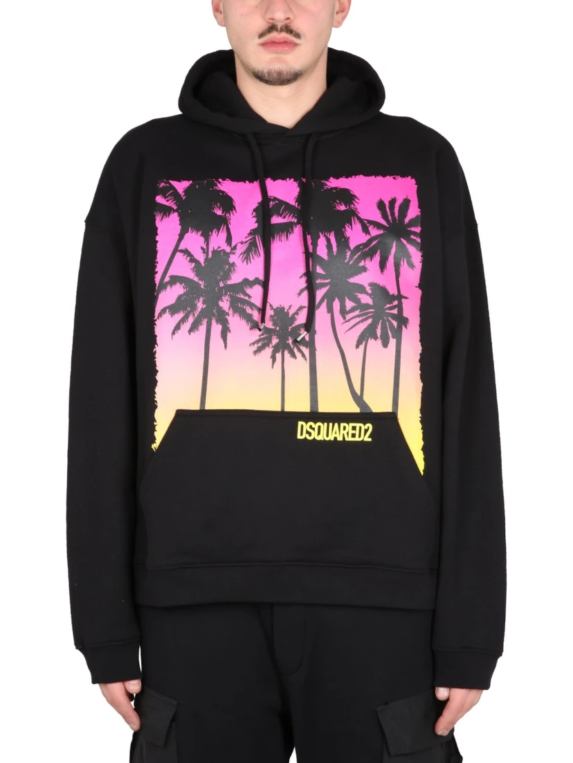 SUNRISE PRINT SWEATSHIRT