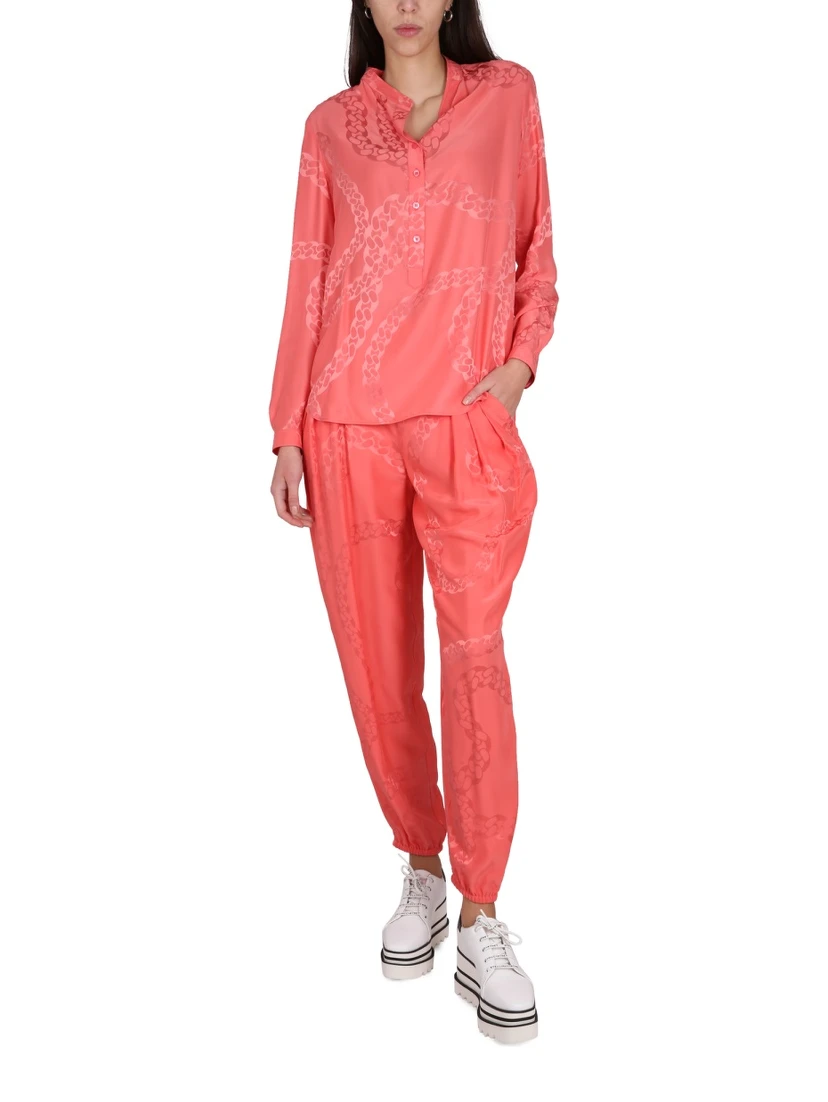 SILK BLEND PANTS