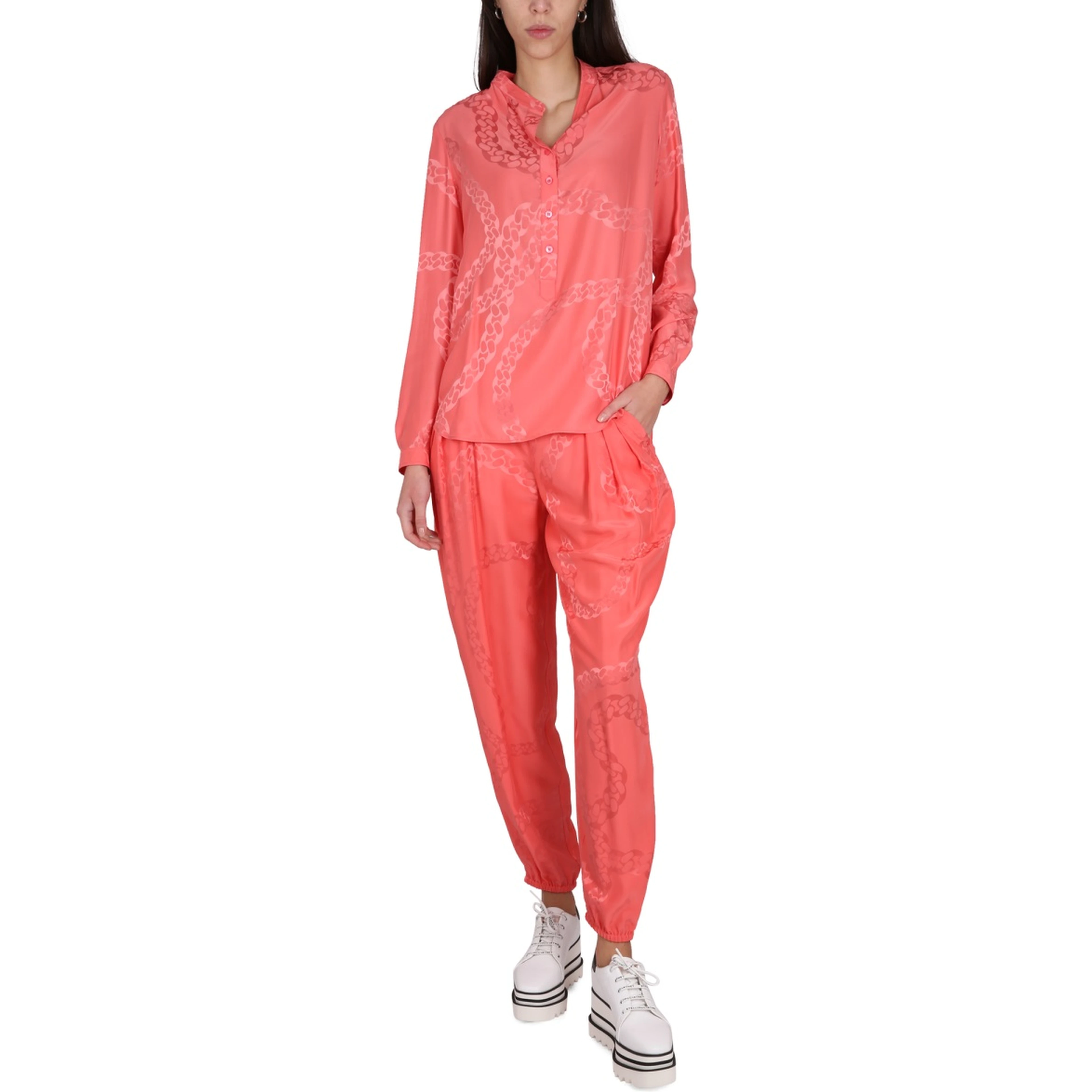 SILK BLEND PANTS