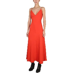 MAXI V-NECK DRESS